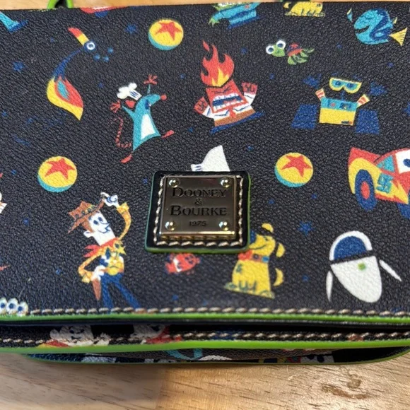 Disney Pixar Dooney & Bourke Black Crossbody Bag